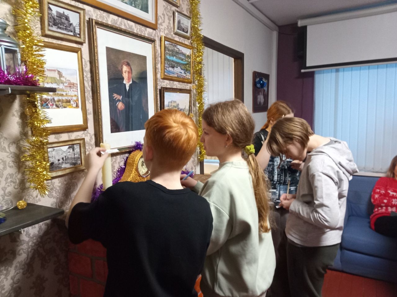 Рождественские посиделки для школьников прошли в Обществе дружбы Петрозаводск-Тюбинген